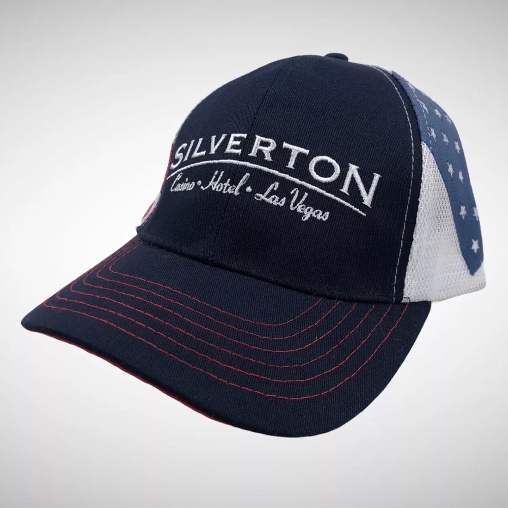 Silverton Casino USA Flag Trucker SnapBack Hat!